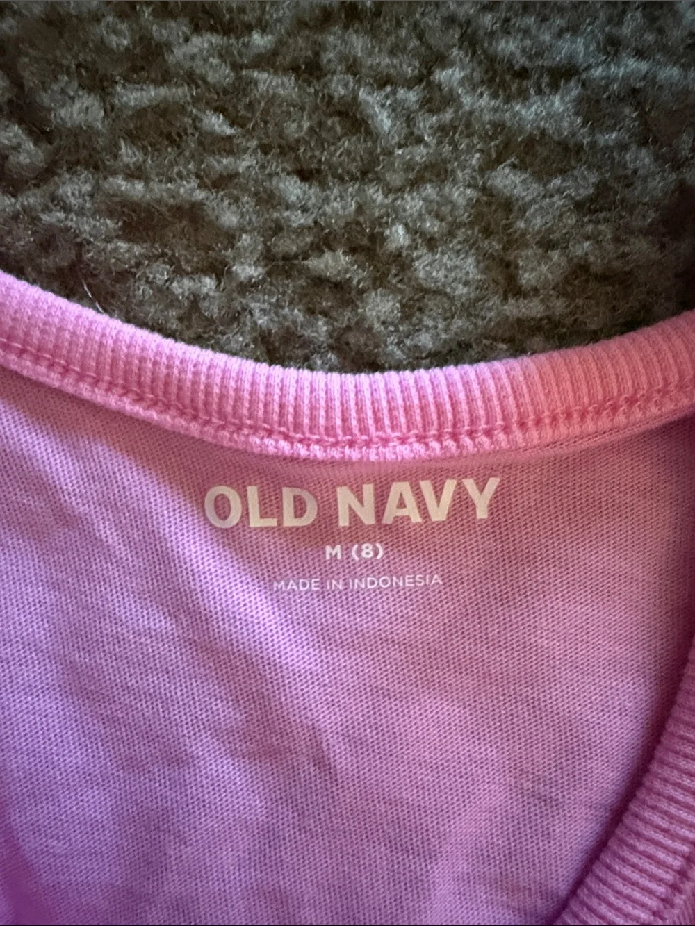 Old Navy lightweight pink